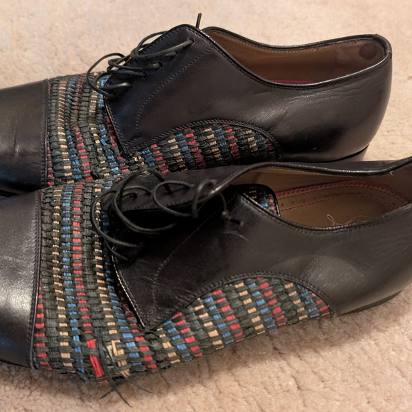 Christian Louboutin Leather Lace Up Oxfords main image 5